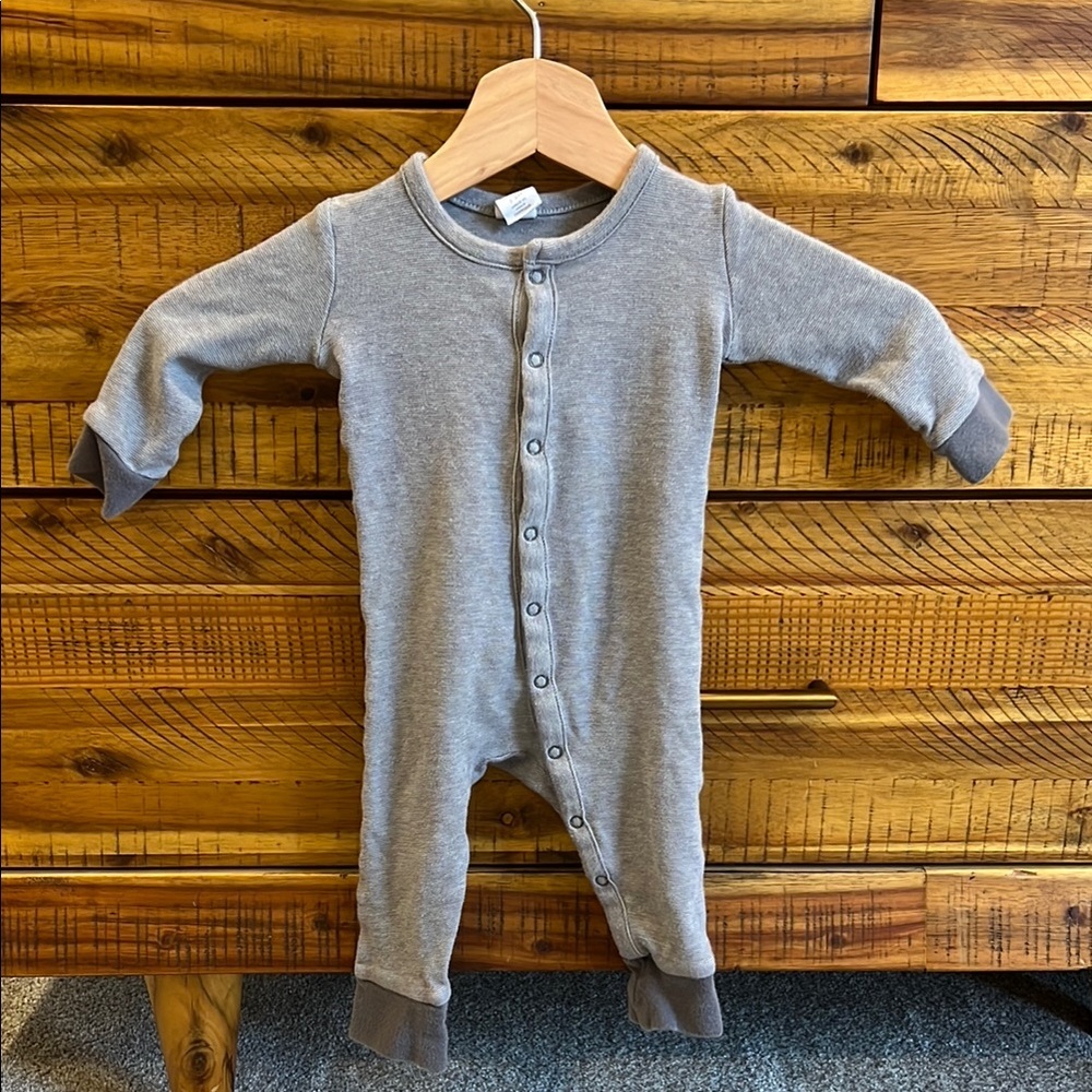 Colored Organics Gray Kids One Piece